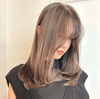 ロング カラー 🍒中川葵久美🍒 レイヤー/メンズのヘアスタイル