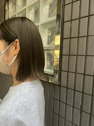 ミディアム カラー 横浜カラー/ブリーチ SAKI💫のヘアスタイル