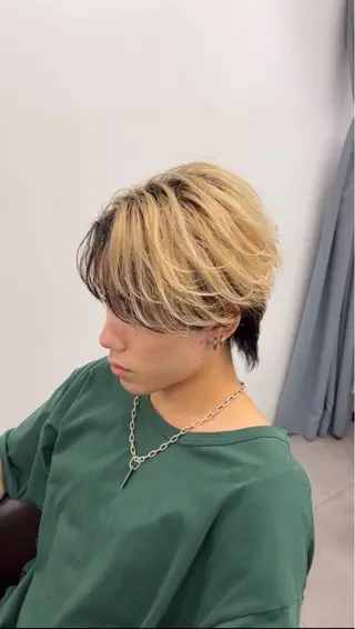 ショート カラー メンズ 山口 琢也のヘアスタイル