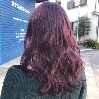 ミディアム カラー ヘアアレンジ Zina渋谷エリア マネージャShionのヘアスタイル