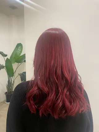 ロング カラー hairs BEAU 藤田彩夏のヘアスタイル