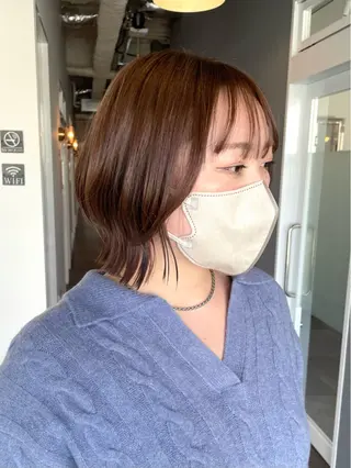 ショート カラー kitin 吉祥寺 山岸花のヘアスタイル