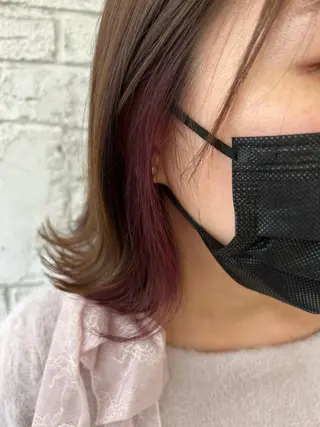 ショート カラー エクステ＆艶カラー 🎀YURINA🎀のヘアスタイル