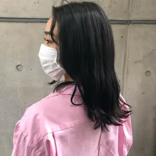 カラー こいけ みきののヘアスタイル