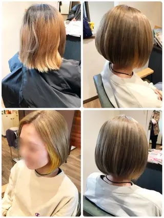 ショート カラー Ray hair 春日部のヘアスタイル
