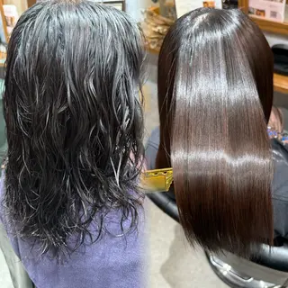 セミロング Hinako🦋 ブリーチカラーのヘアスタイル