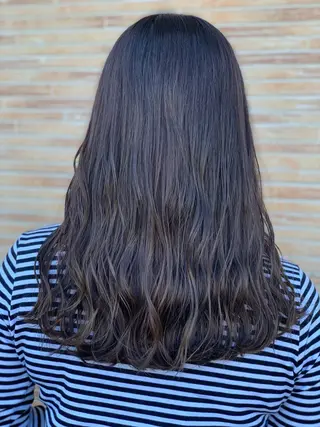 ロング メンズスタイル バレイヤージュ　齋藤のヘアスタイル