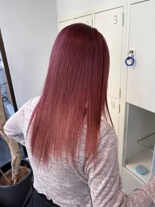 ロング カラー NATSUMI 🐻‍❄️🤍のヘアスタイル