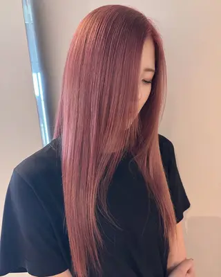 ロング 海外風ヘア 野田光也のヘアスタイル