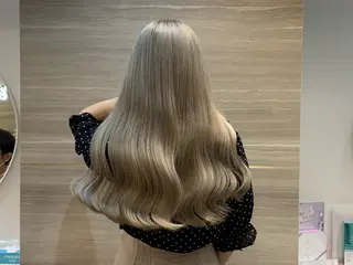 ロング カラー パーマ ヘアアレンジ メンズ キッズ 🤍韓国風レイヤー/ 艶髪🤍鳥越美羽のヘアスタイル