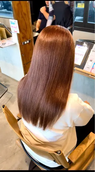 ロング カラー 各務原/カラー/ブリ ーチお任せください！のヘアスタイル