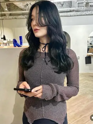 ロング LUVISM ボブ りきカットモデル募集のヘアスタイル