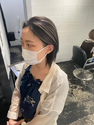 ミディアム カラー パーマ ヘアアレンジ メンズ キッズ ネイル マツエク・マツパ アイブロウ ブリーチ　ハイトーン 特化🌈フジタハルキのヘアスタイル