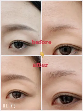 岡田 lalaの眉毛・アイブロウイメージ