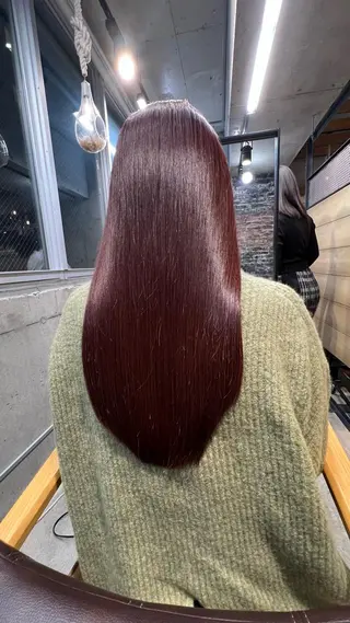 ロング カラー 当日予約OK⭕️ 佐藤太一のヘアスタイル