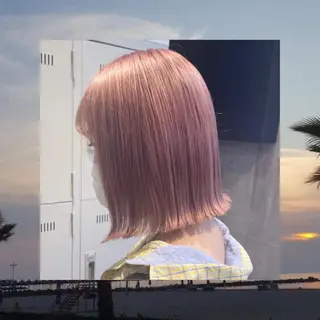 ショート カラー パーマ ヘアアレンジ メンズ キッズ ネイル マツエク・マツパ アイブロウ ハイトーンNo.1 👩🏼NaGiSaのヘアスタイル