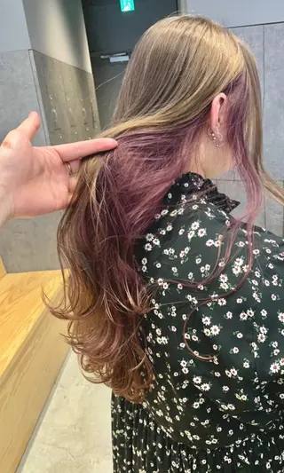 ロング yui .のヘアスタイル