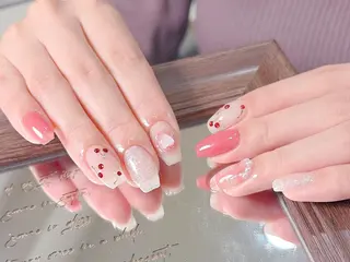 ネイル 🎀も ものネイルデザイン