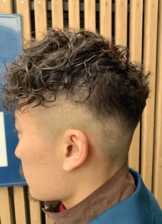 ショート メンズ 溝口 恭章のヘアスタイル