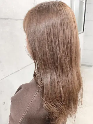 ロング カラー 髪質改善色素改善特化 keiのヘアスタイル