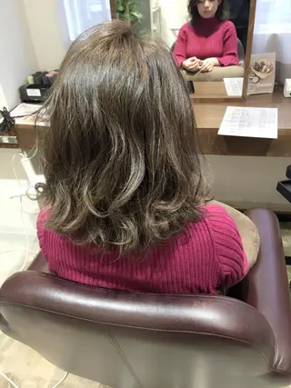 ミディアム 土井 浩輔のヘアスタイル