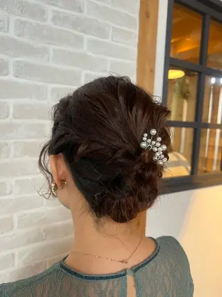 ロング ヘアアレンジ Topstylist YUKIのヘアスタイル