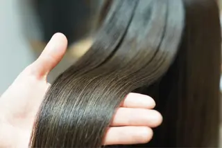 ロング 前田 梨沙のヘアスタイル