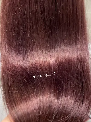 ロング カラー しみず さきのヘアスタイル