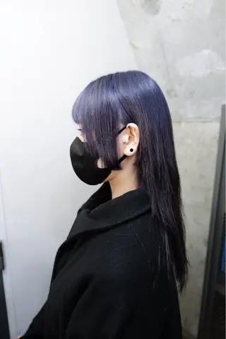 セミロング カラー 🤍BLEN 窓🤍のヘアスタイル