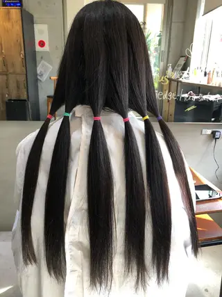 ロング くまがい みゆ【edge.】のヘアスタイル
