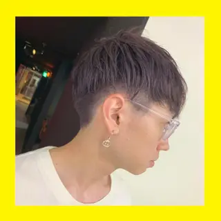 ショート カラー メンズ メンズパーマ/新潟駅 NOBUTA🔥のヘアスタイル