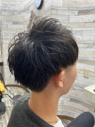 ショート メンズ 大坪 拓斗のヘアスタイル