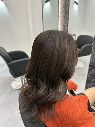 ロング カラー 大日方 祐介のヘアスタイル