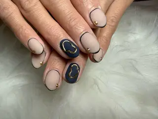 ミディアム shandy nailのネイルデザイン