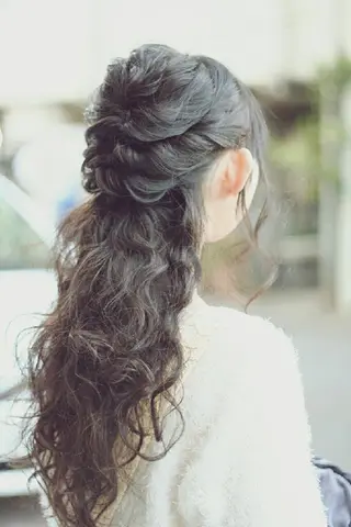 ロング ヘアアレンジ 三浦 健太郎のヘアスタイル