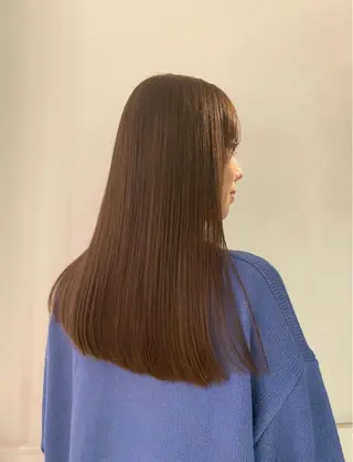 セミロング saya/似合わせ /透明感カラーのヘアスタイル