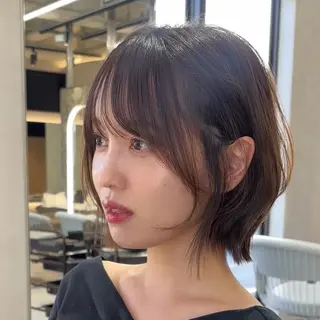 ミディアム カラー 《髪質改善✖️レイヤ ー🩶》ナオヤのヘアスタイル