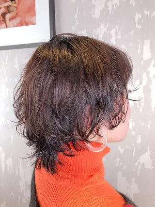 ショート パーマ 池田 寿子のヘアスタイル