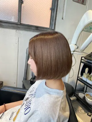 ショート カラー Cadre新小岩🫧 栗原葵のヘアスタイル