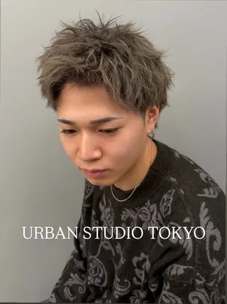 ショート メンズ URBAN STUDIO TOKYO所属・HARU (ハル)のヘアスタイル