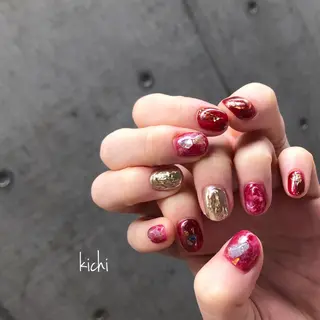 ネイル kichi･: *のネイルデザイン