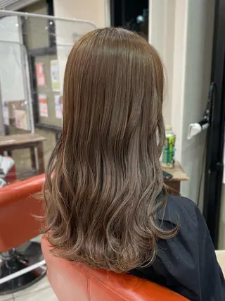 ロング カラー ヘアアレンジ 井上 武輝のヘアスタイル