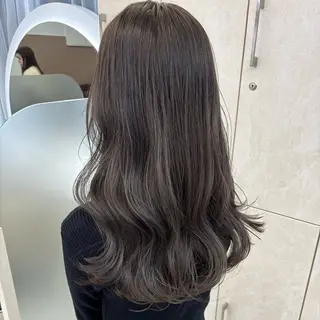 セミロング acanthus by milly高槻所属・顔まわりカット／ 髪質改善／ボブ／中山のヘアスタイル