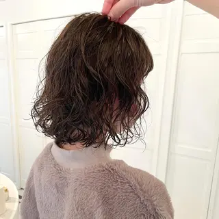 ミディアム パーマ Memories 銀座のヘアスタイル