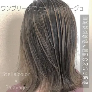 ミディアム カラー 河合秀明/ショート /ボブ/レイヤーのヘアスタイル