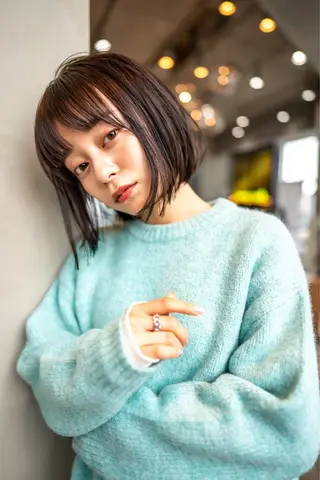 ショート カラー 韓国ヘア 店長NEGIのヘアスタイル