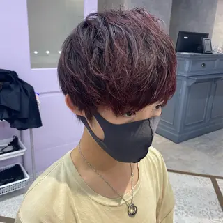 カラー ヘアアレンジ メンズ Cielro/ダブル カラー/西田咲希のヘアスタイル