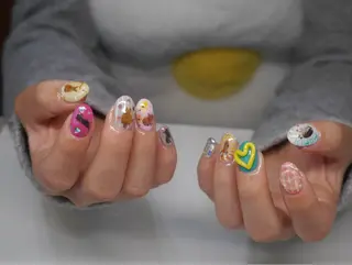 ネイル 𐂃 colorer𐂃のネイルデザイン