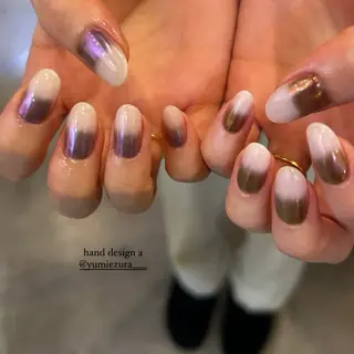 ネイル シンプルネイル Ezura Yumiのネイルデザイン