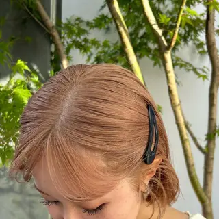 ショート カラー じゅわっと暖色カラー 🍊Moemiのヘアスタイル
